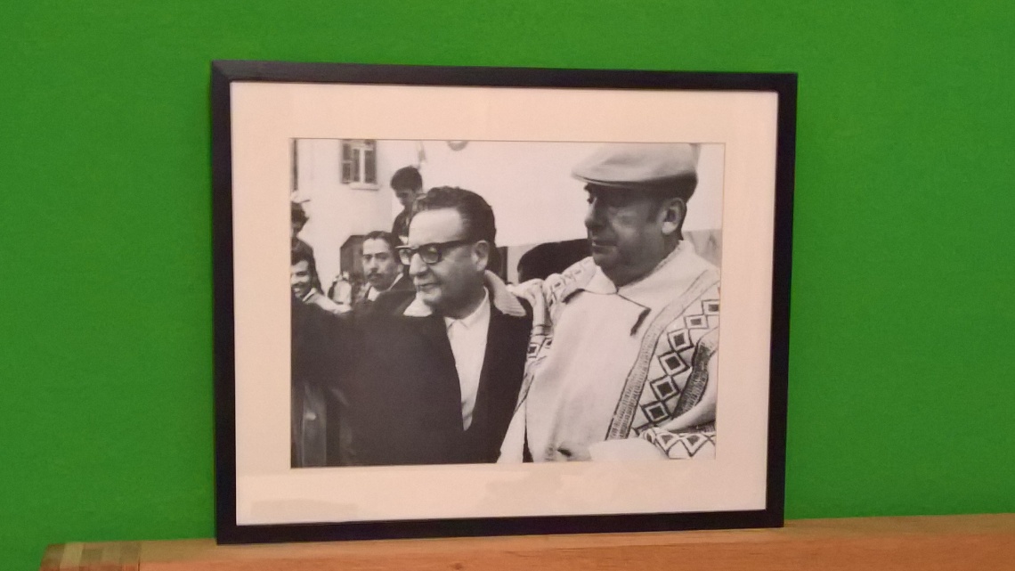 Salvador Allende und Pablo Neruda